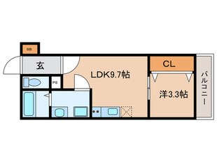 スマイル土古の物件間取画像